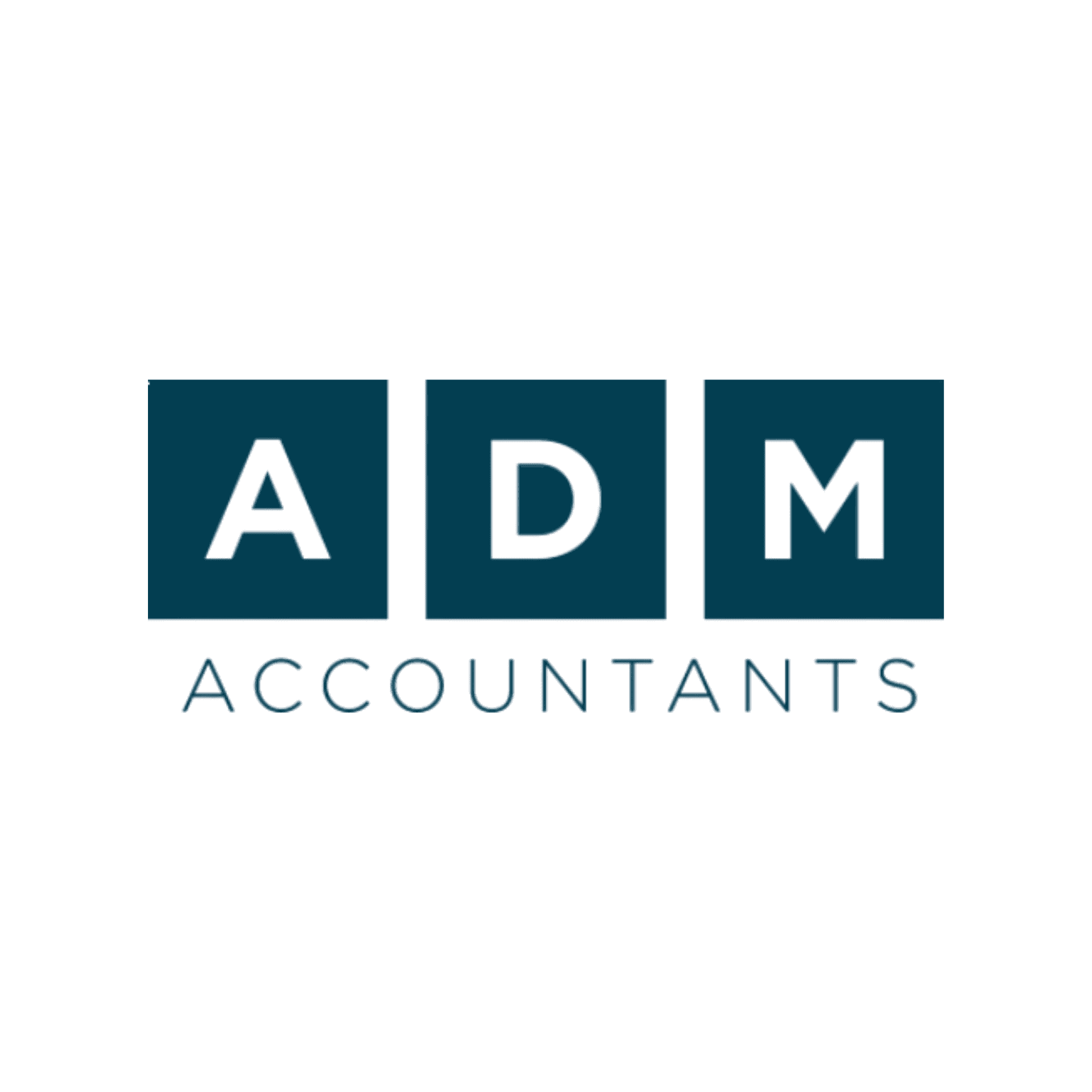 The ADM Accountants logo, a Five Six Studio North of England supplier partner featured on the supplier ethos page.