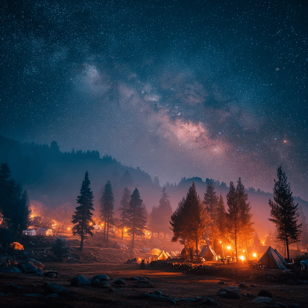 Subtle crackling Fire