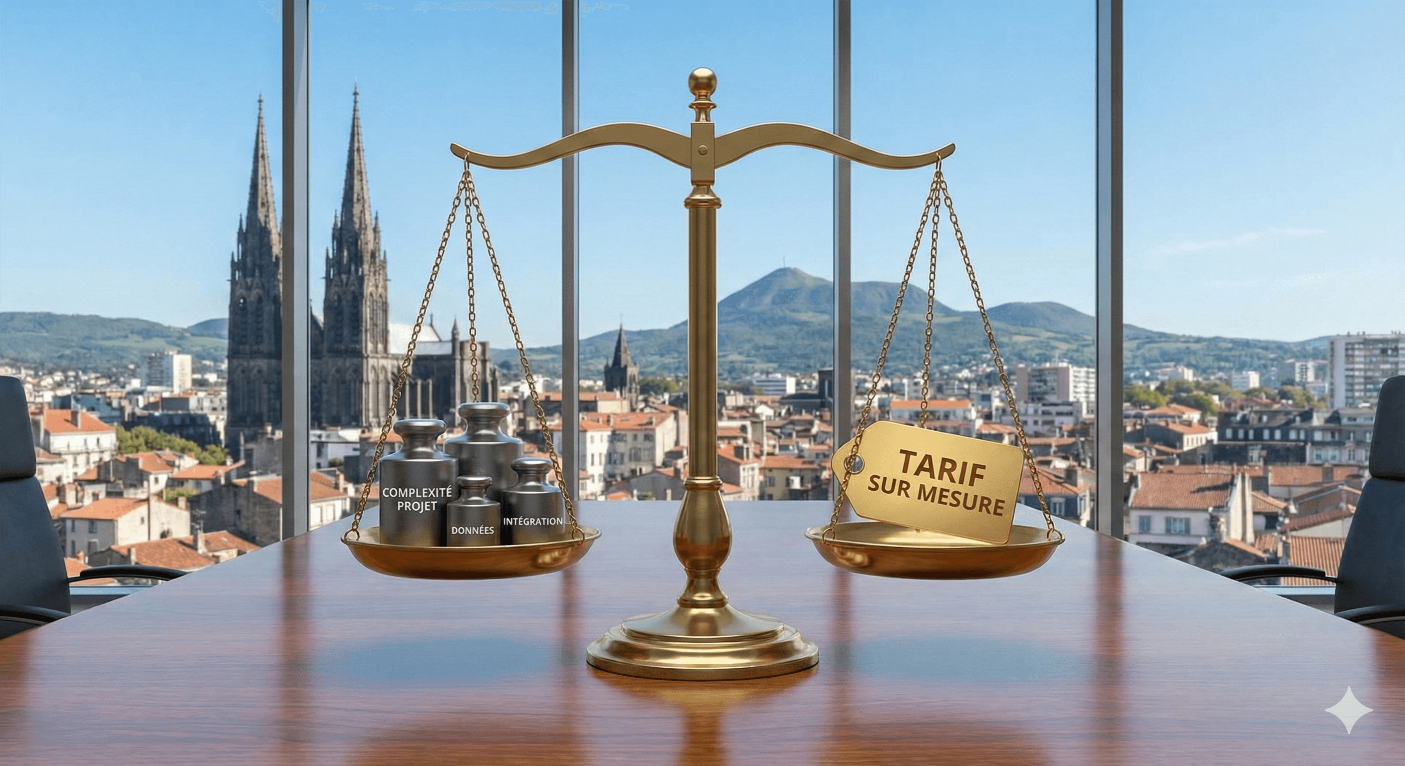 Tarification IA sur mesure à Clermont-Ferrand et Chamalières