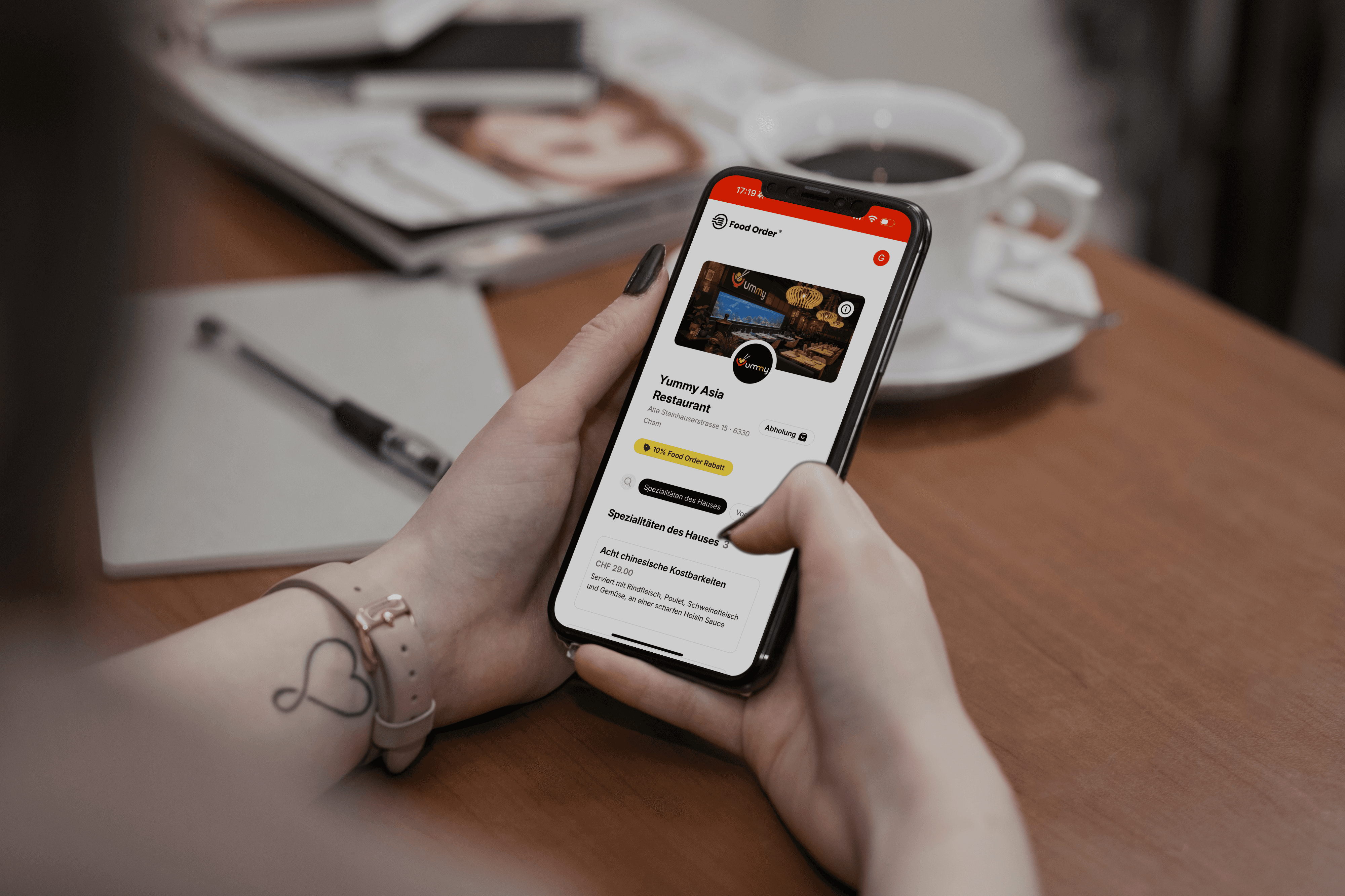 QR Tischservice