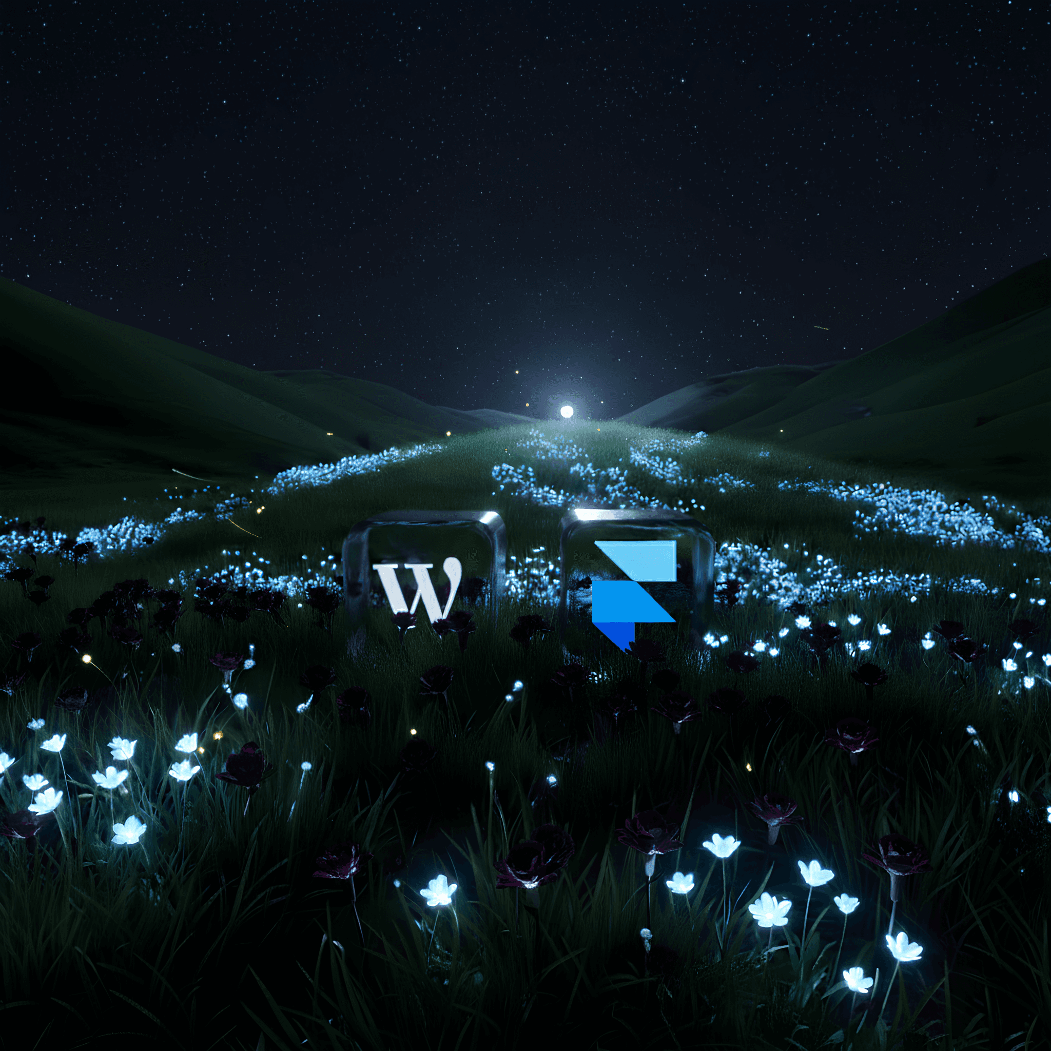 Two men are sitting at a table with laptops. The door is open, and a woman is standing in the hallway behind it.