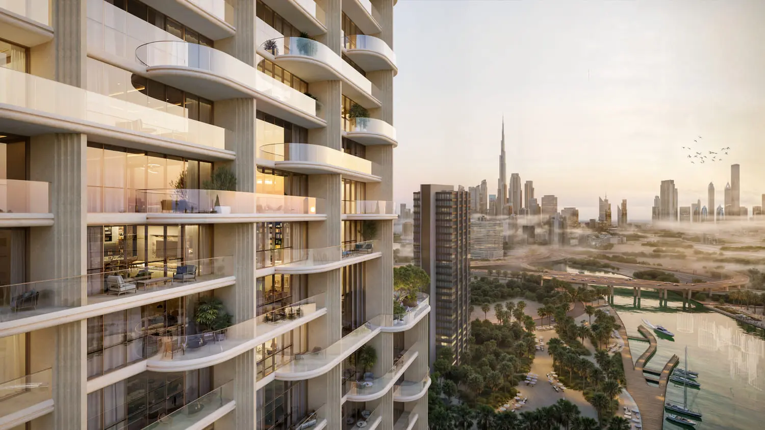 atelis by meraas building views