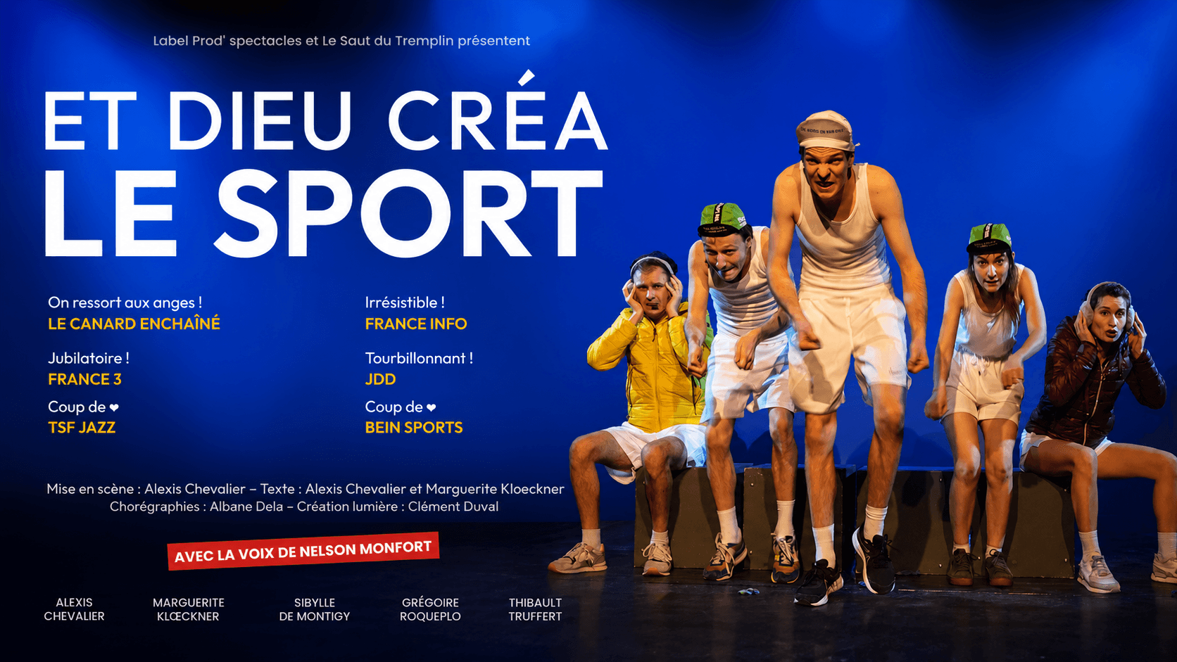 affiche comédie sur le sport vélo