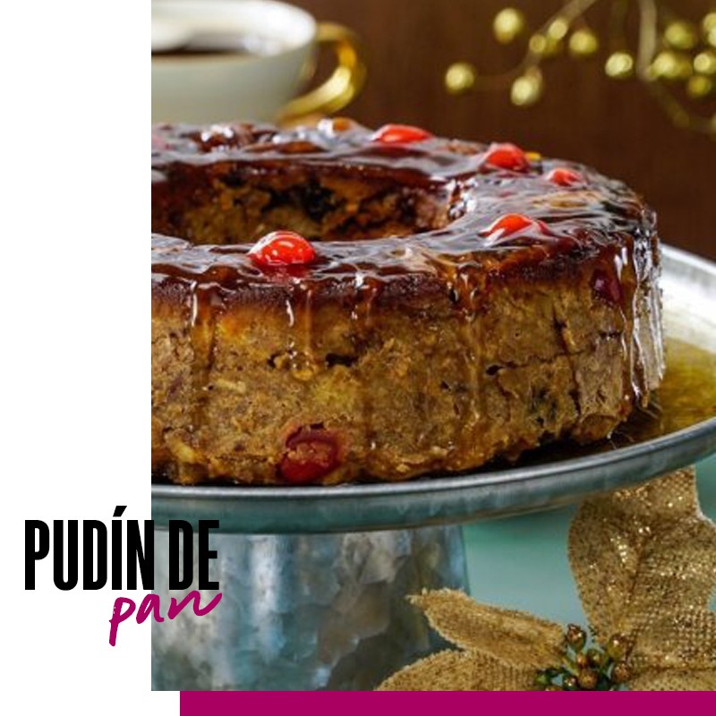 Postre de República Dominicana: Pudín de pan | Fuente: Google Images