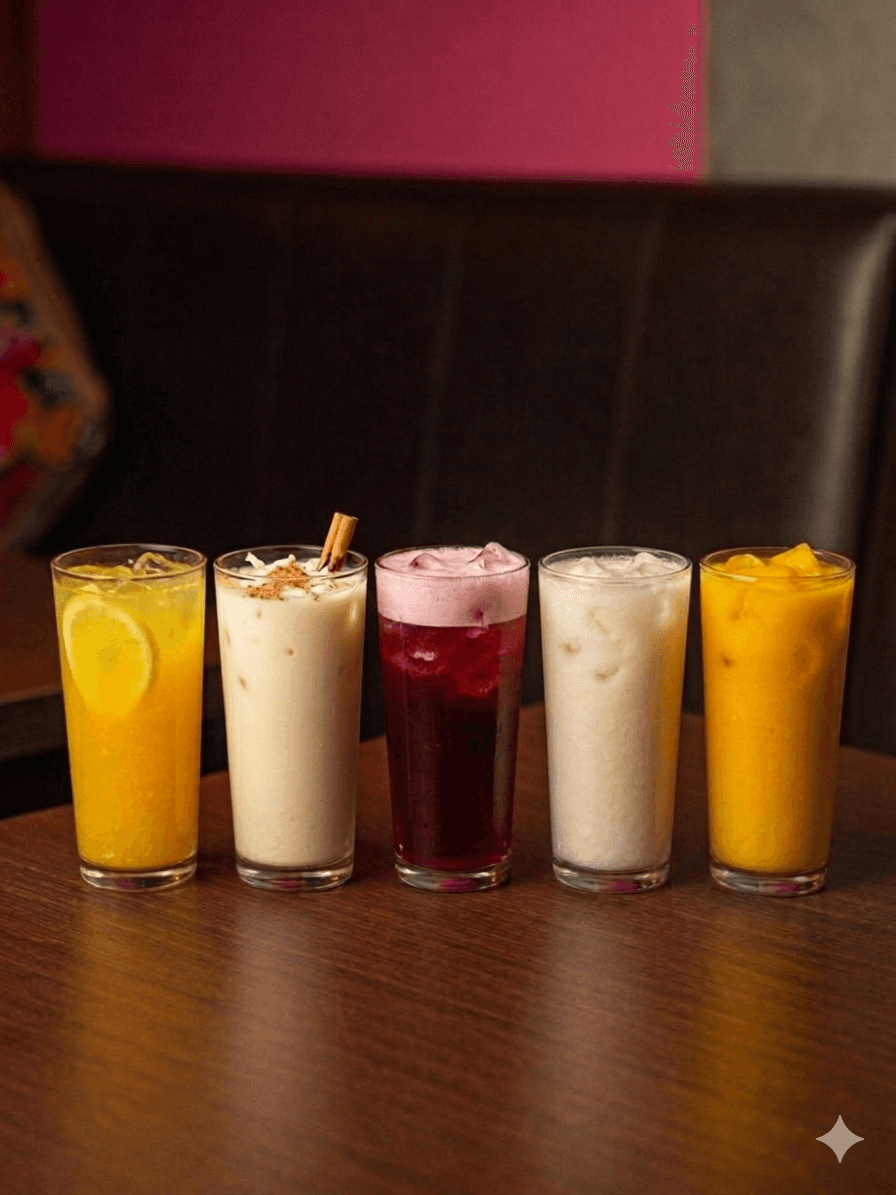 Aguas fresca de piñata cantina cocteleria en barcelona.