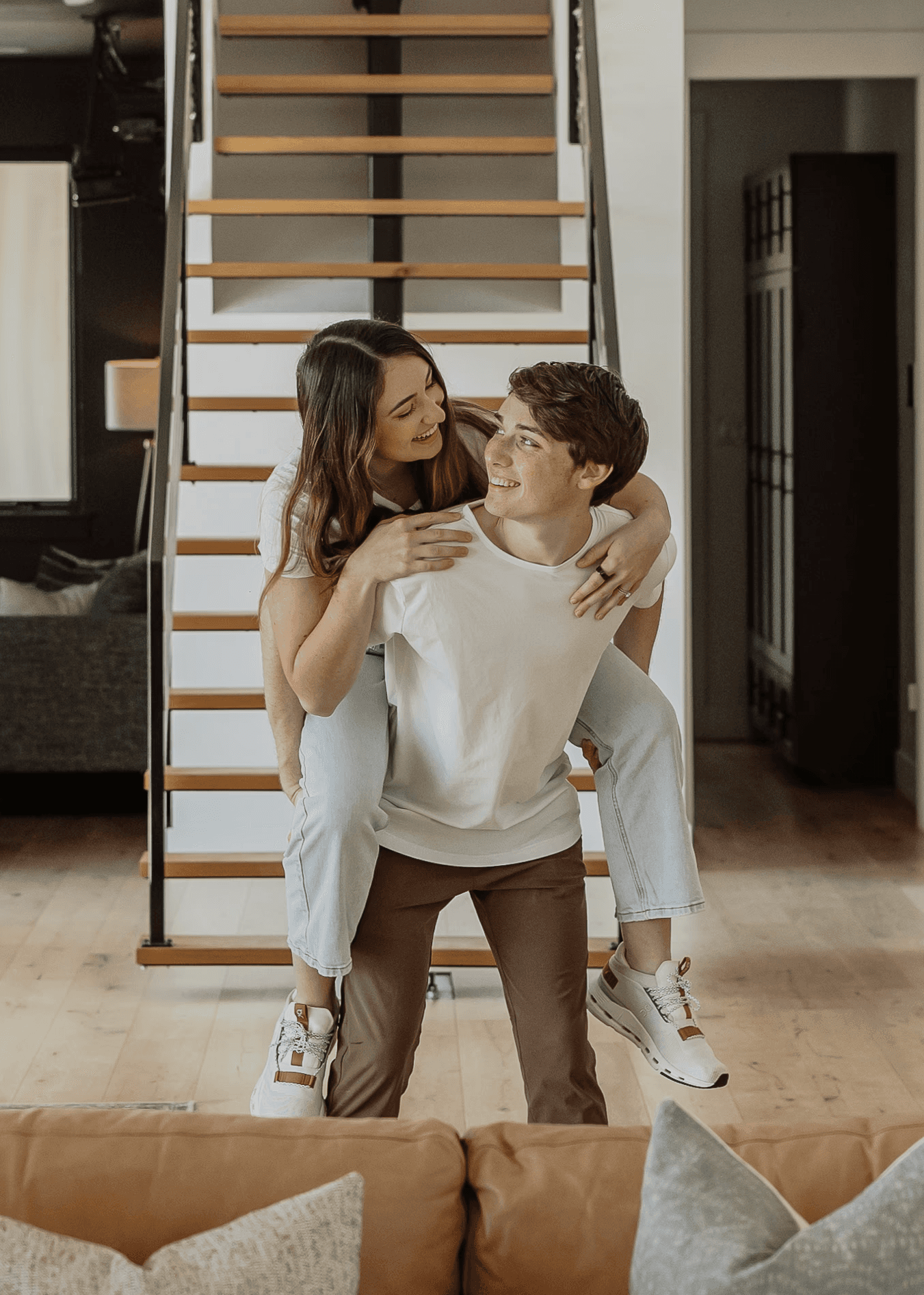 Black and white portrait of a man