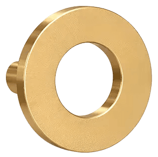 round brass knob