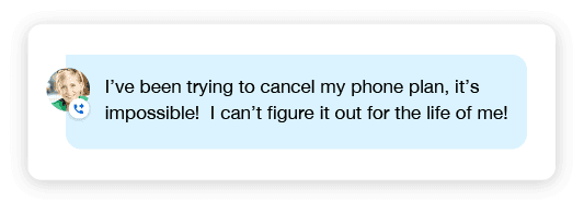 Agent Assist detecting caller frustration and prompting the agent to show empathy