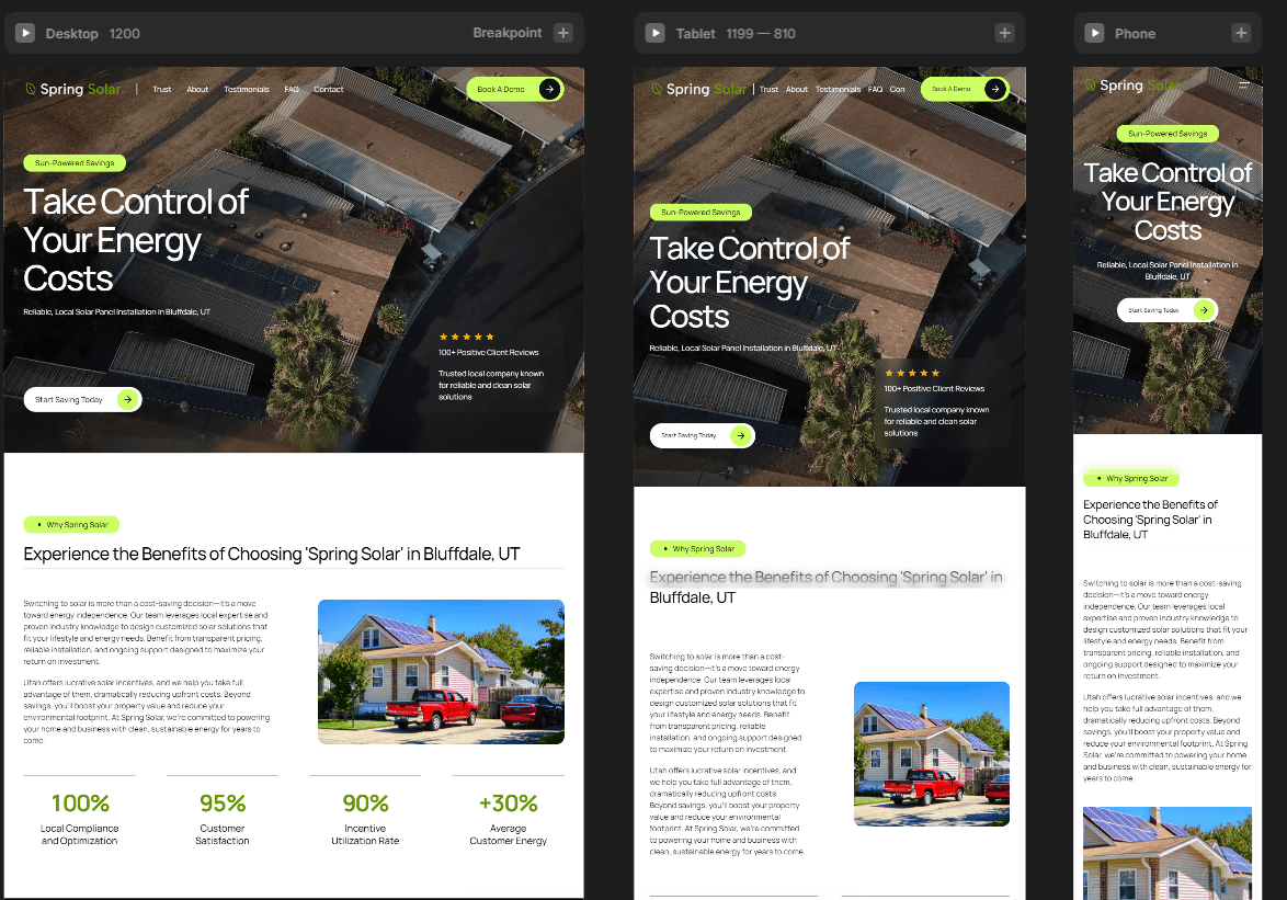 Responsive Website Preview