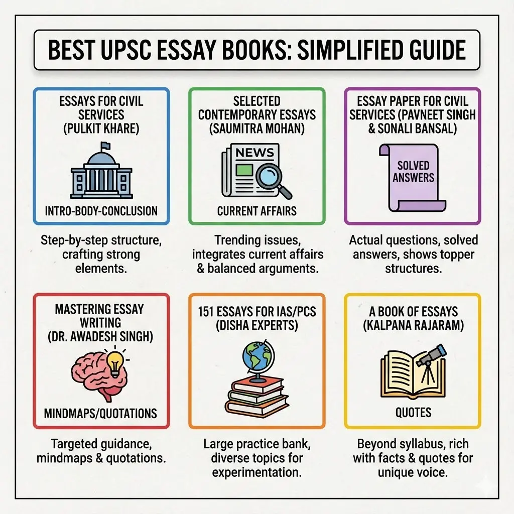 Best Essay Writing Books for UPSC