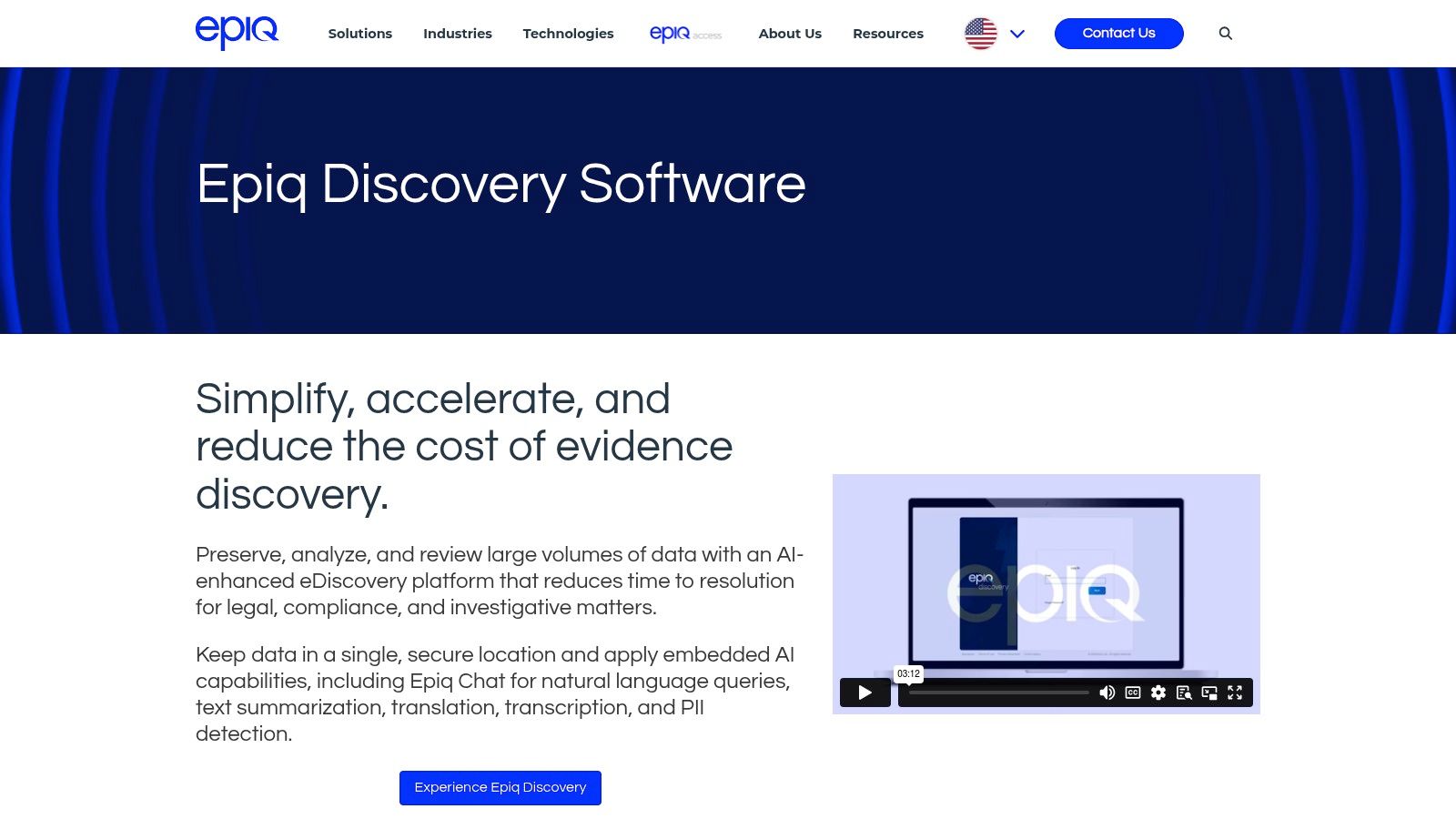 Epiq (Epiq Discovery + Services)