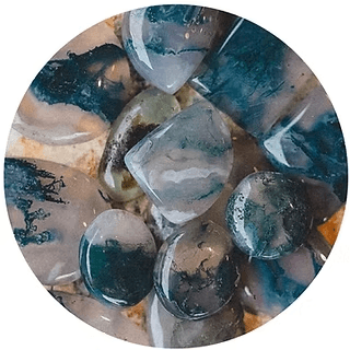 mossy agate