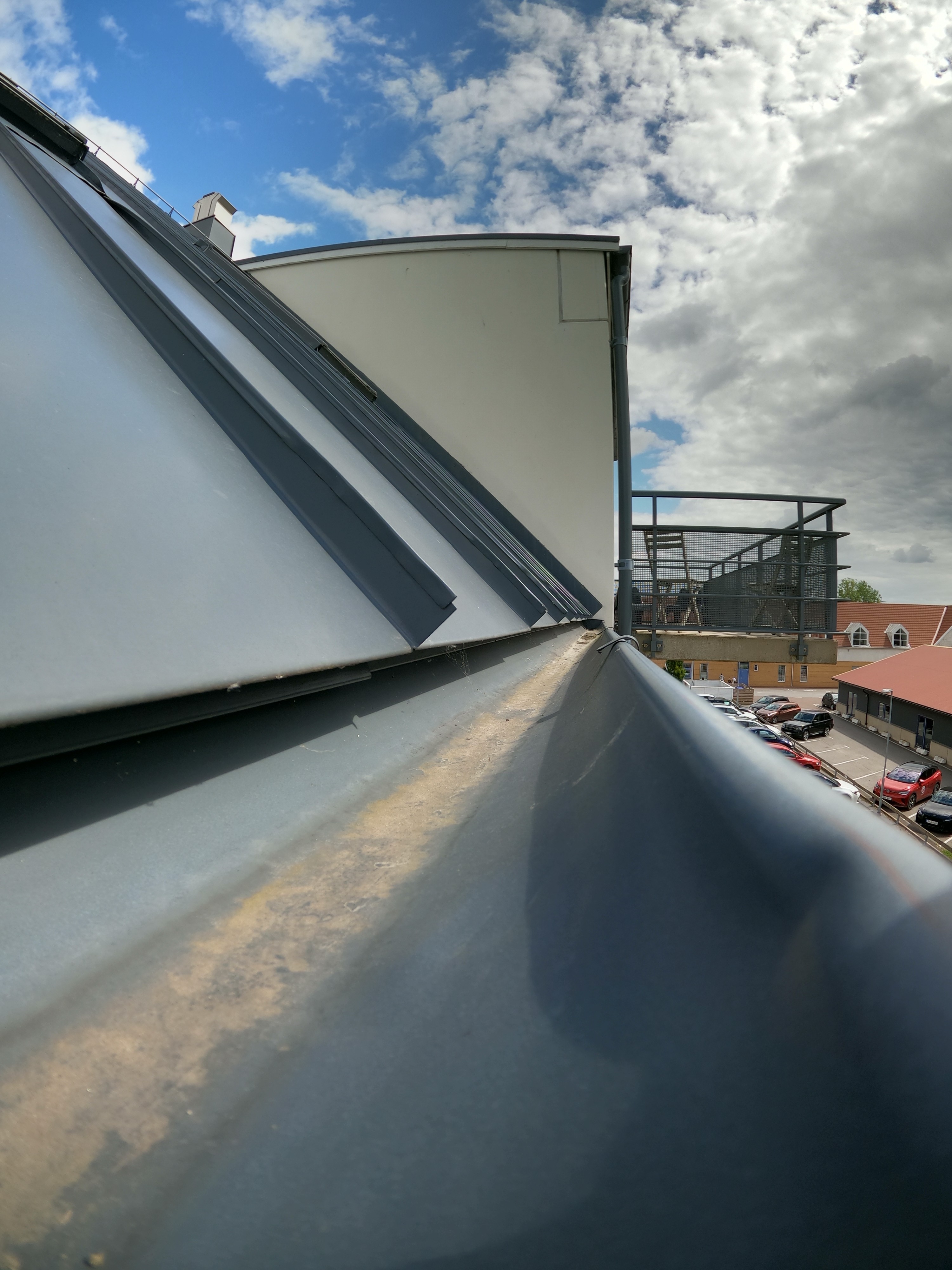 Aquafix, Rensning av hängrännor i Stockholm, Efterbild