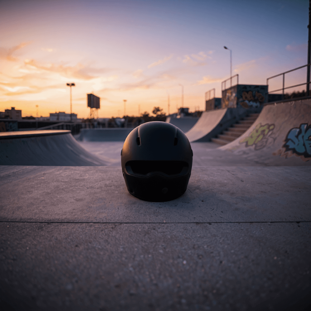 product photography of Skateboarding equipment