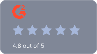 G2 4.8 out of 5 stars