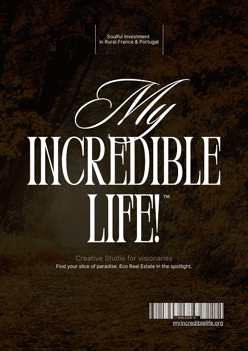 Panoramic landscape, showcasing the art of regenerative living and sustainable real estate adventures in France and Portugal