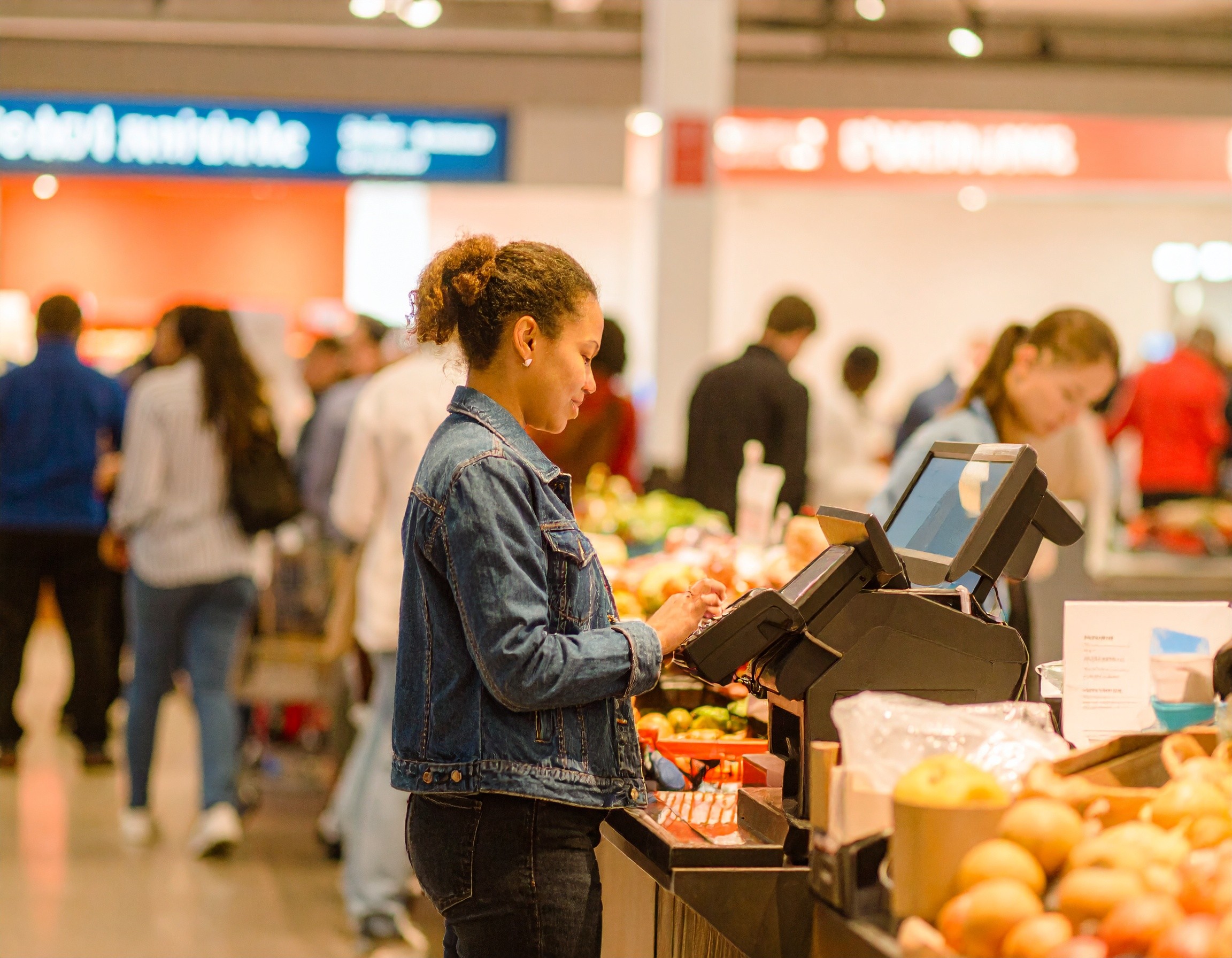 grocery self checkout