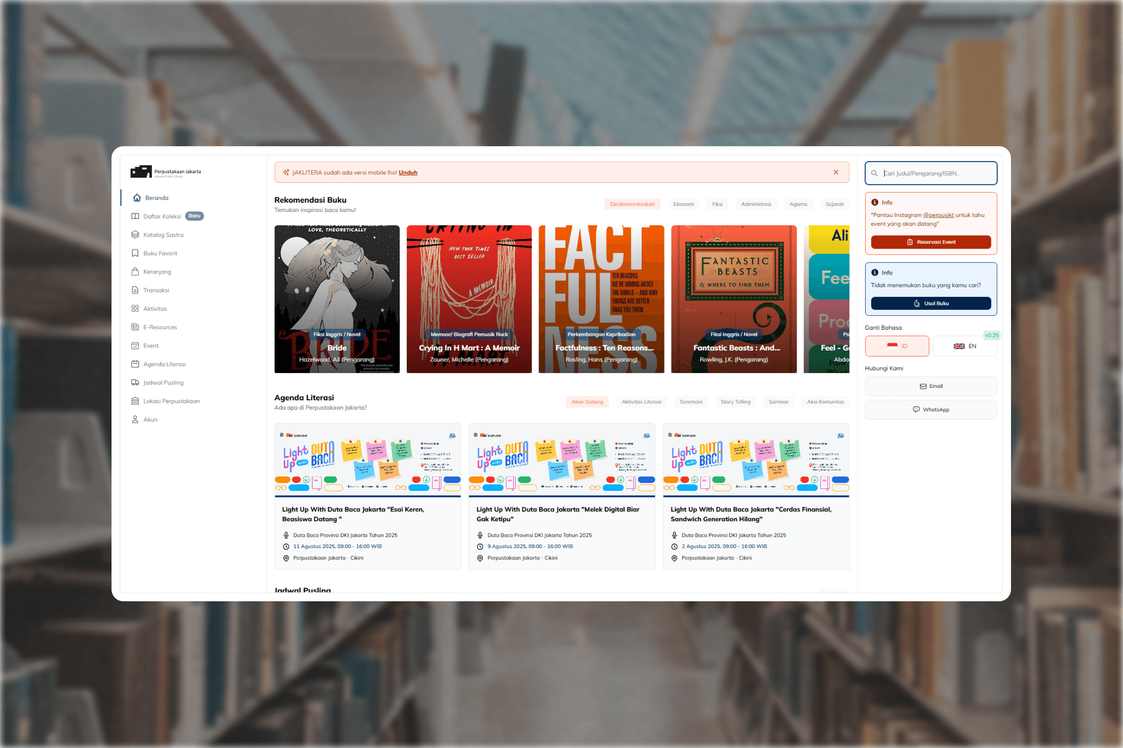 Jaklitera Website