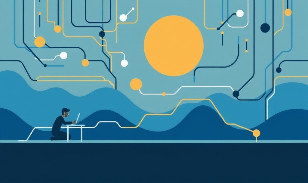 CTO outsourcing decision framework illustrated as connected systems and partners
