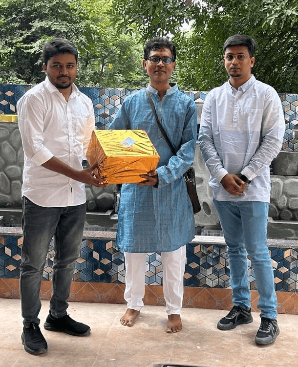 man in black button-up shirt