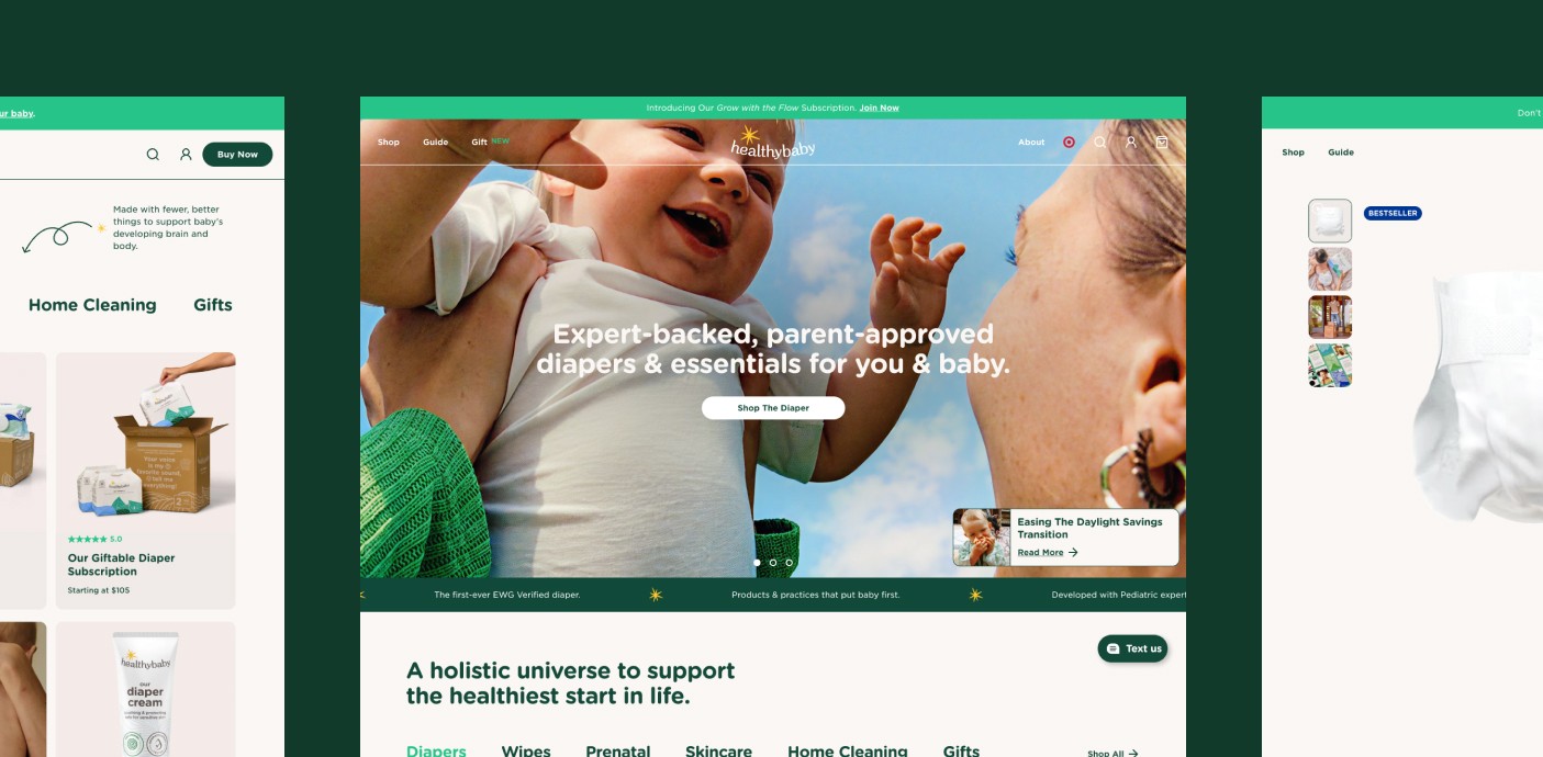 Two nebulae with stars in deep space.