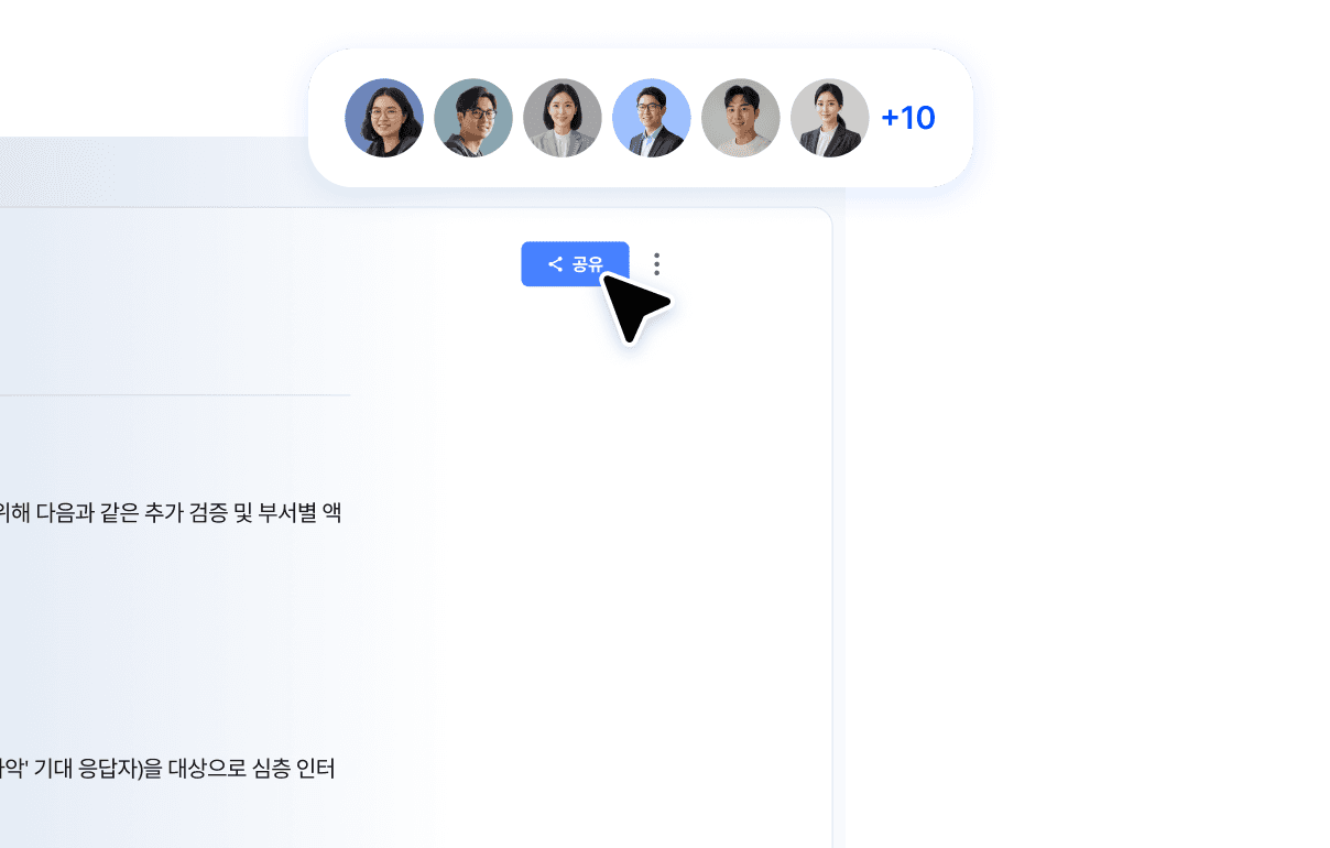 A user interface showing a group chat, with icons of participants and a dropdown menu highlighted.