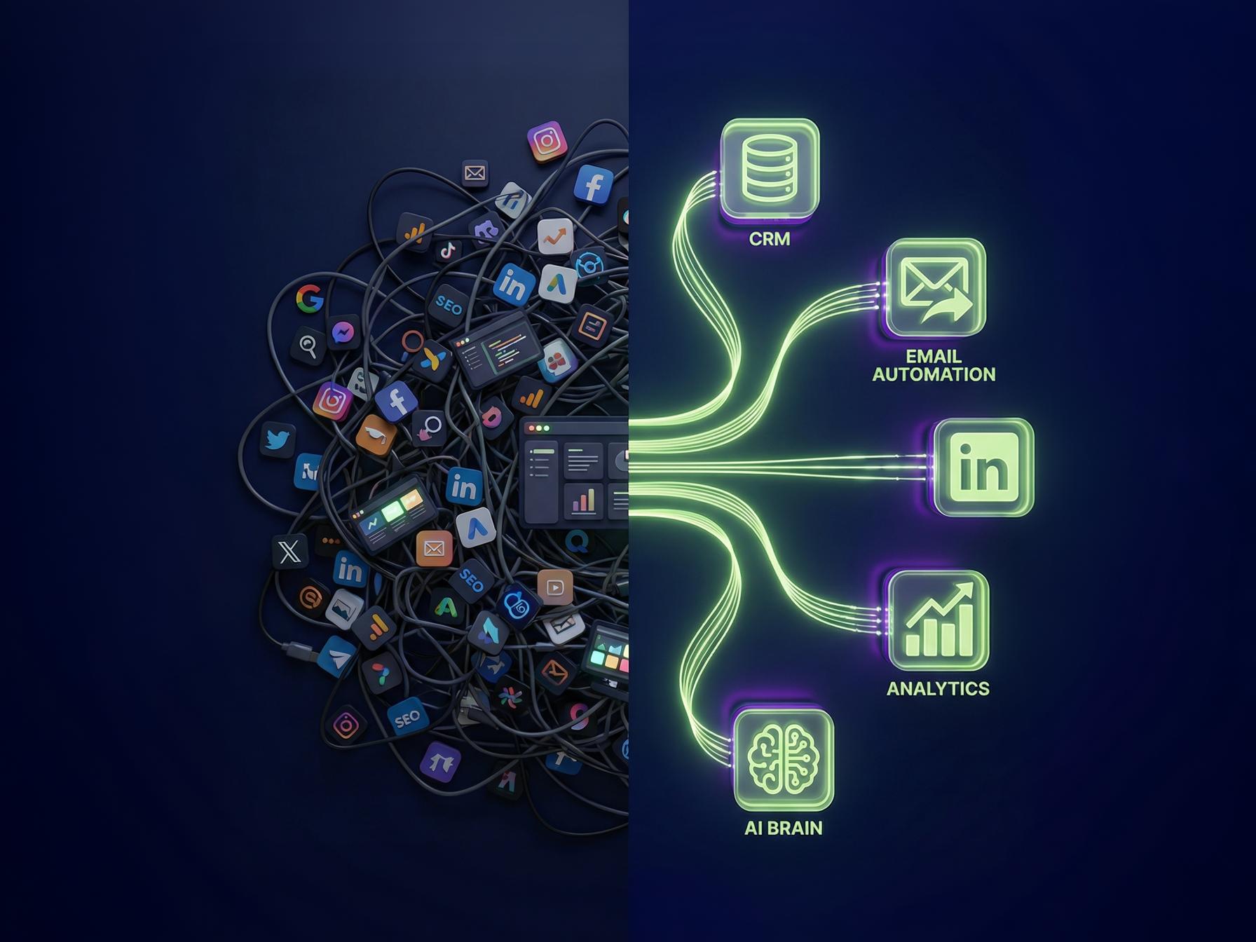 ערימת האוטומציה השיווקית שאתם באמת צריכים ב-2026