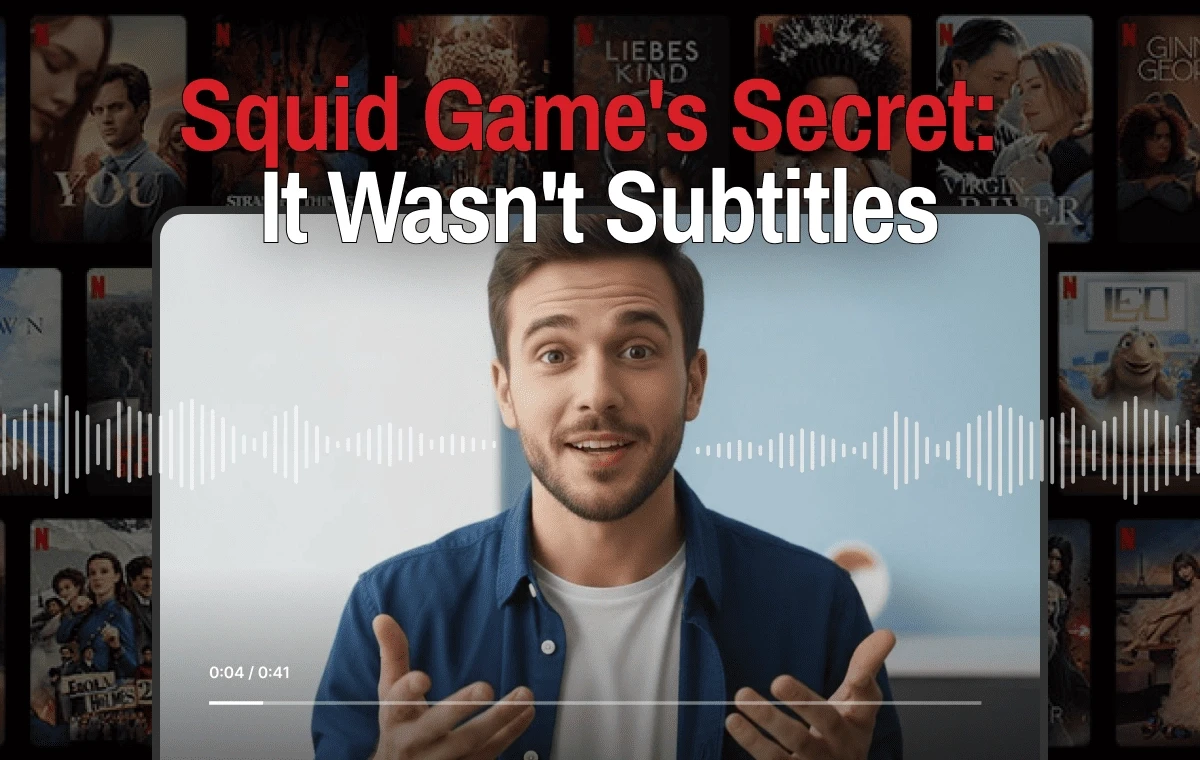 창작자를 위한 넷플릭스급 더빙