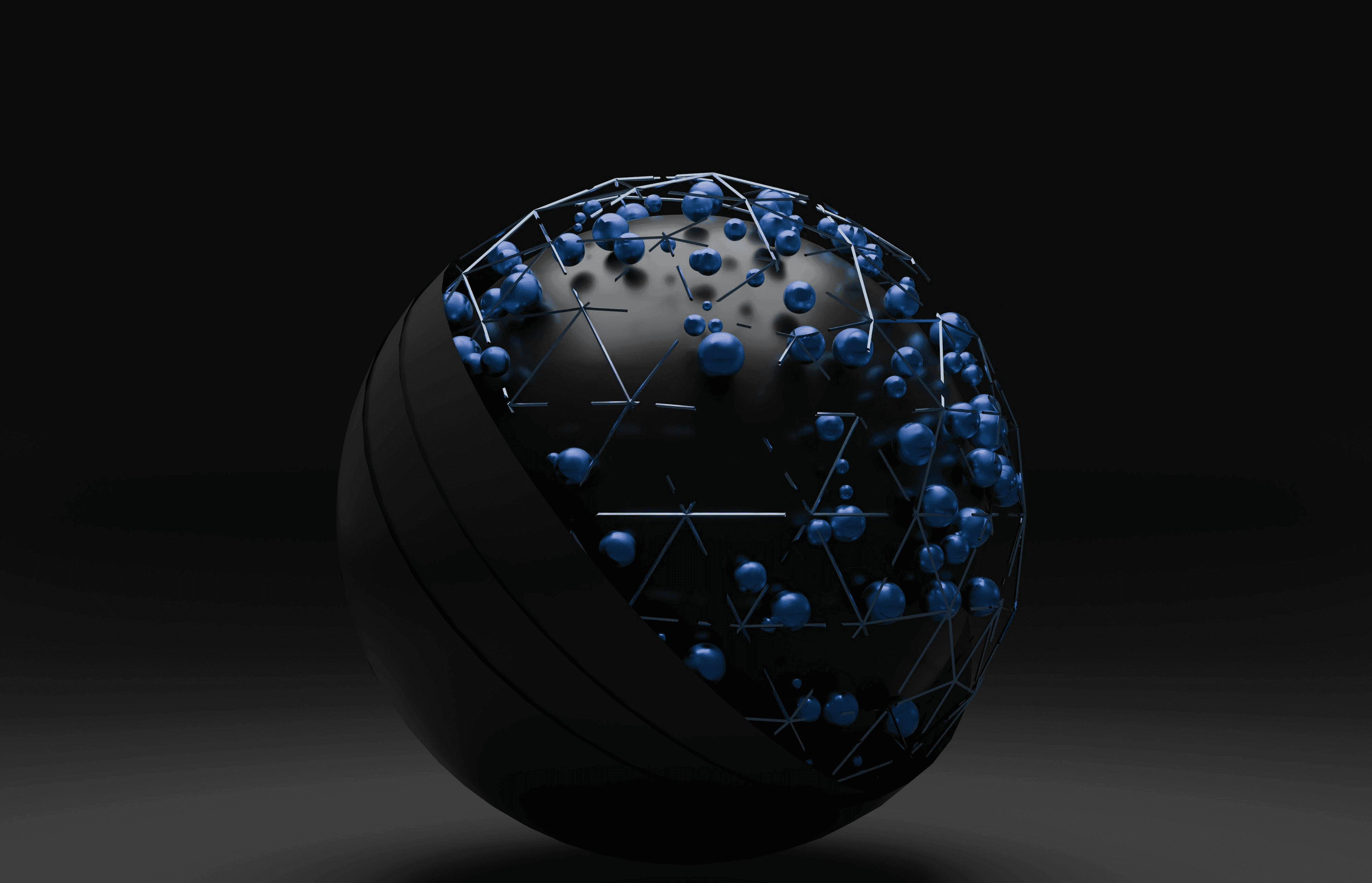 An office with people working