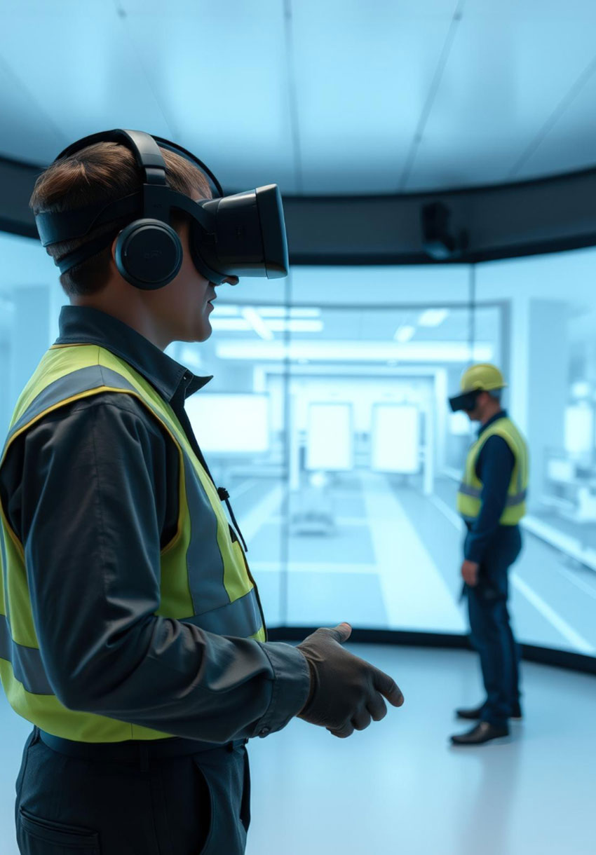 Abstract digital glitch effect with pixelated distortion and light streaks