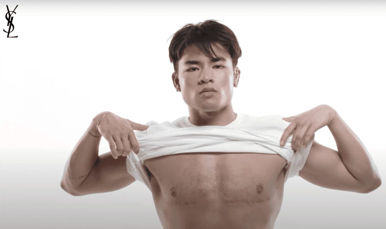 Chella Man making history as the first trans masc face of   YSL beauty     