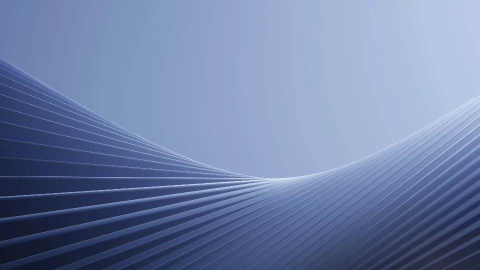 Hintergrundmuster mit abstrakten wellen in Blau.