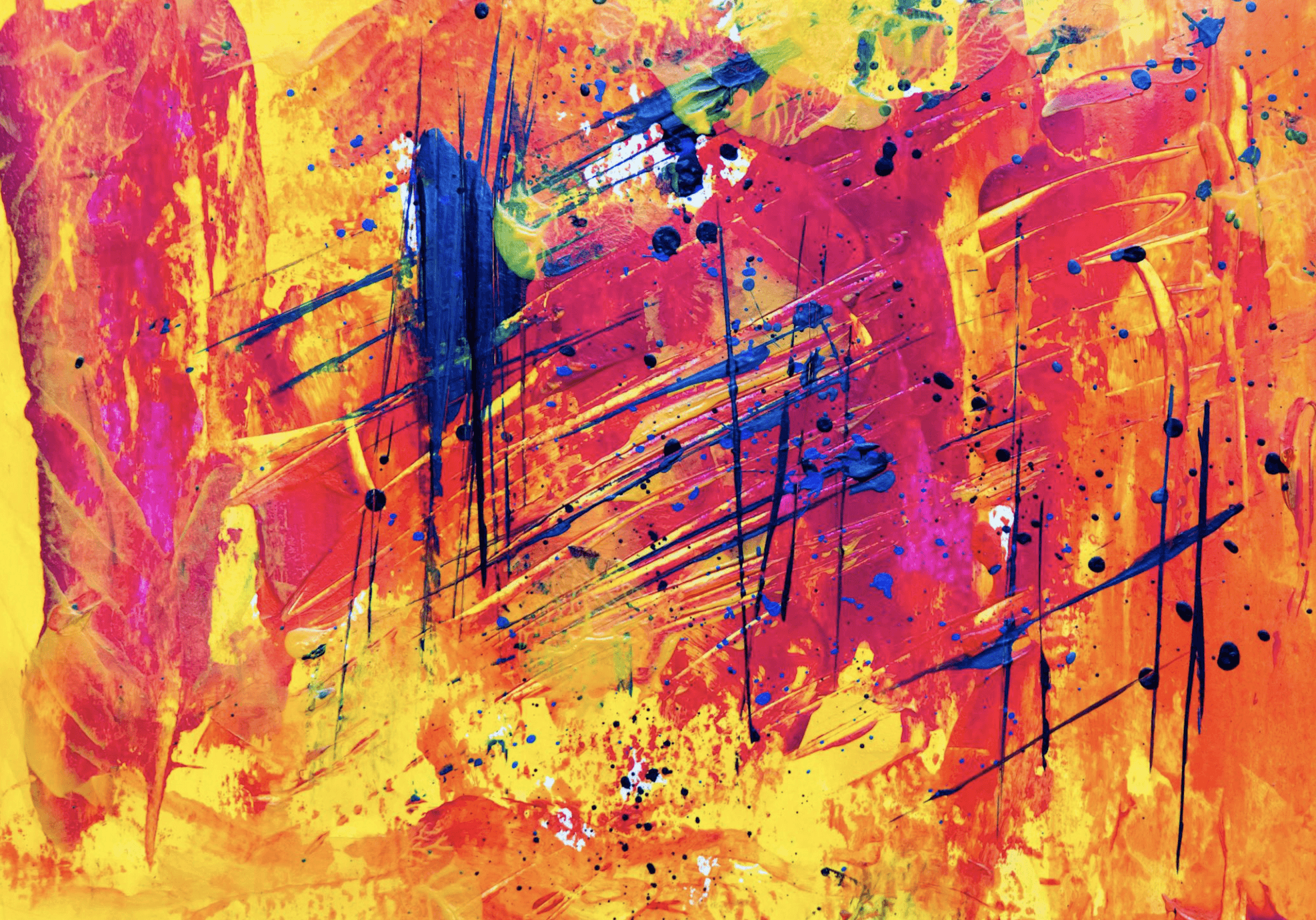 Woman with color palette