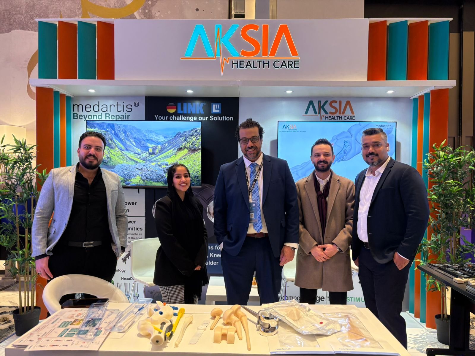 Aksia Participates in the 3rd Kuwait Orthopedic Conference