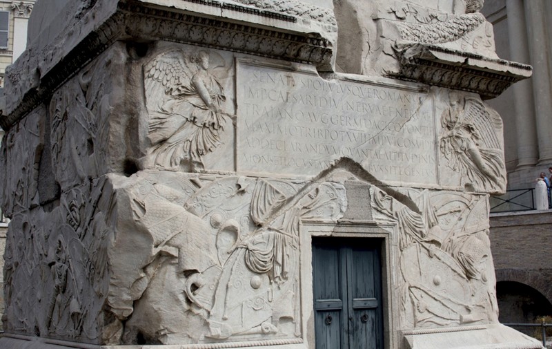 historical artifact with engraved words