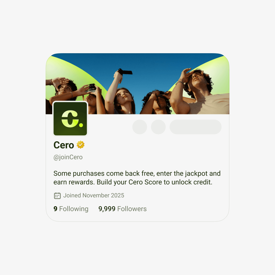 Cero Finance x.com