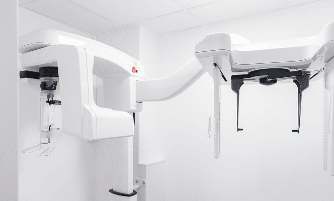 Panoramarøntgenmaskin hos Haugenstua Tannlegesenter – moderne utstyr for presis tann- og kjevediagnostikk.