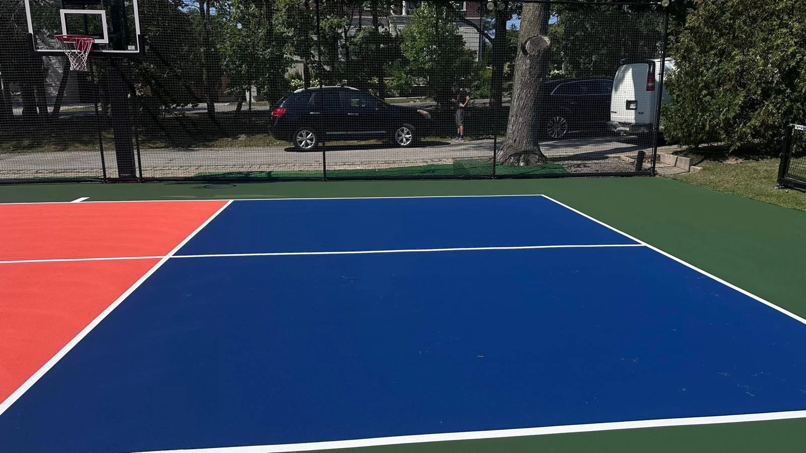 BFS tennis & sport court resurfacing project