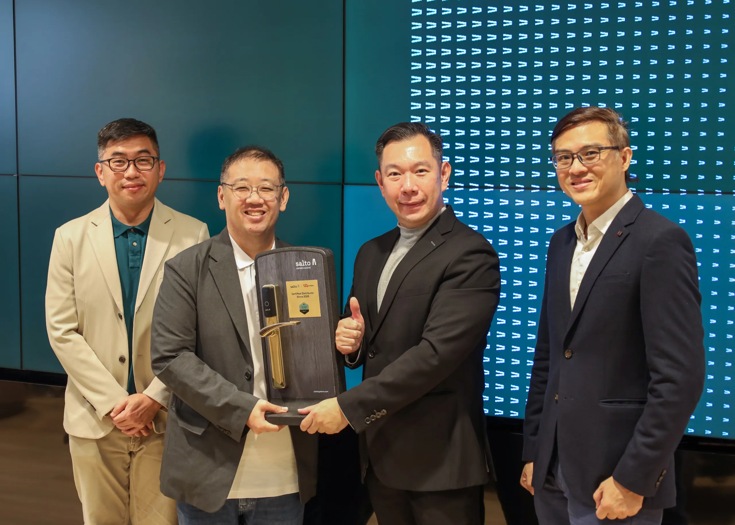 Salto Systems Pte Ltd Appoints D-Ron Singapore Pte Ltd as Certified Distributor.