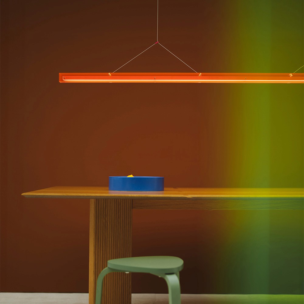 Bridge hanglamp tonone oranje