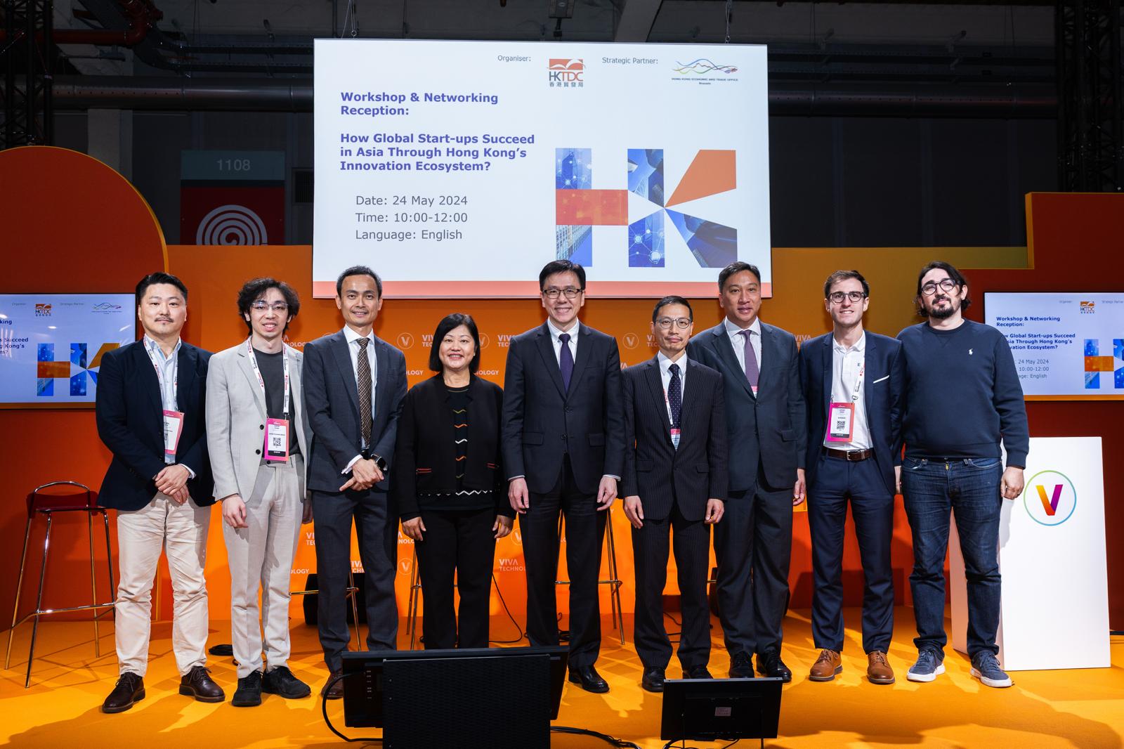 Expando® Co-Founder and CEO was invited by the HK delegation to speak at Viva Tech 2024