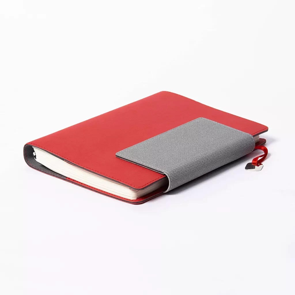 Custom A5 spiral notebook with magnetic closure