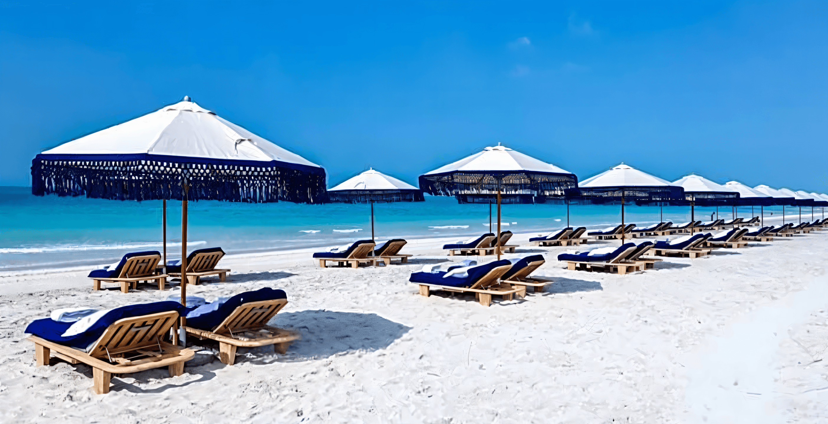 3D model of Dubai, emphasizing its architectural features alongside Saadiyat Island.