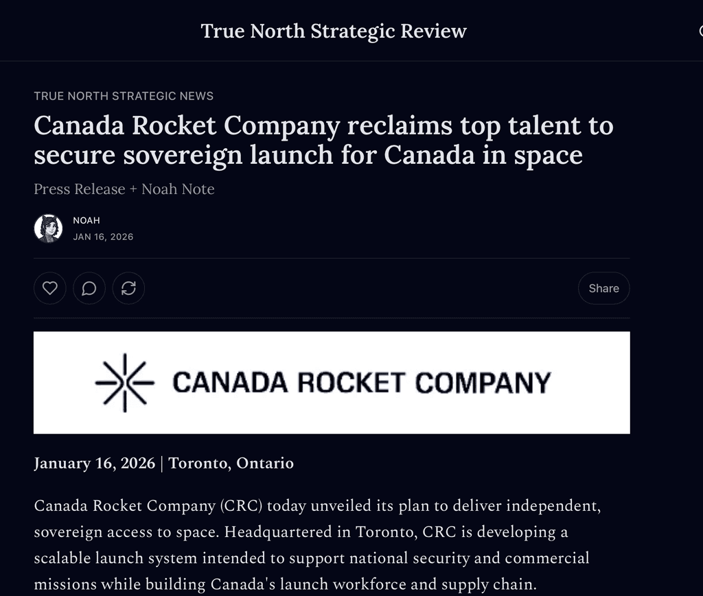 Canada Rocket Company