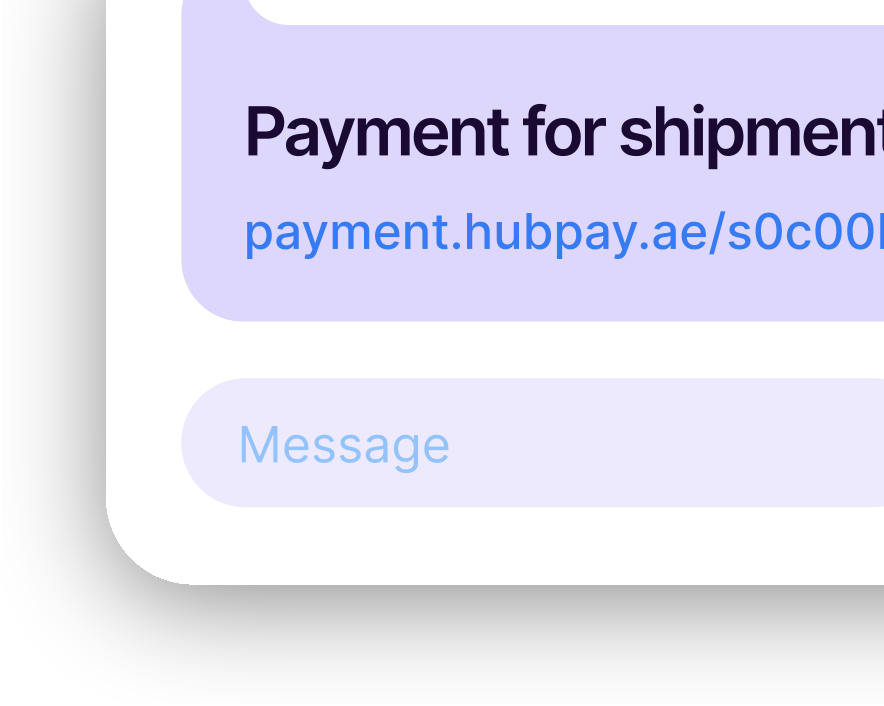 Hubpay payment links
