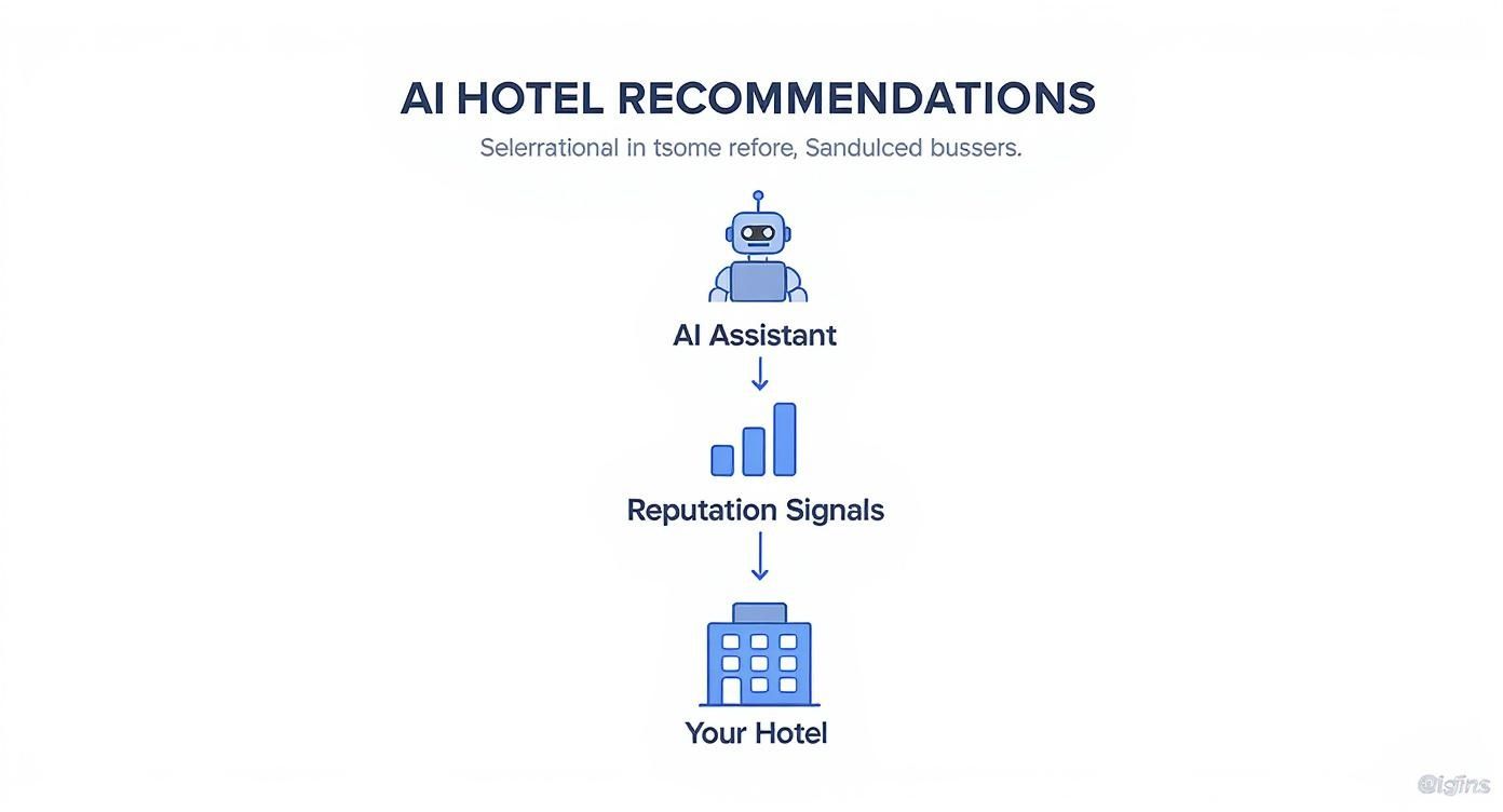 Infographic about guest services in hotel