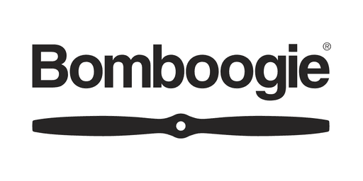 scritta su sfondo Bamboogie bianco