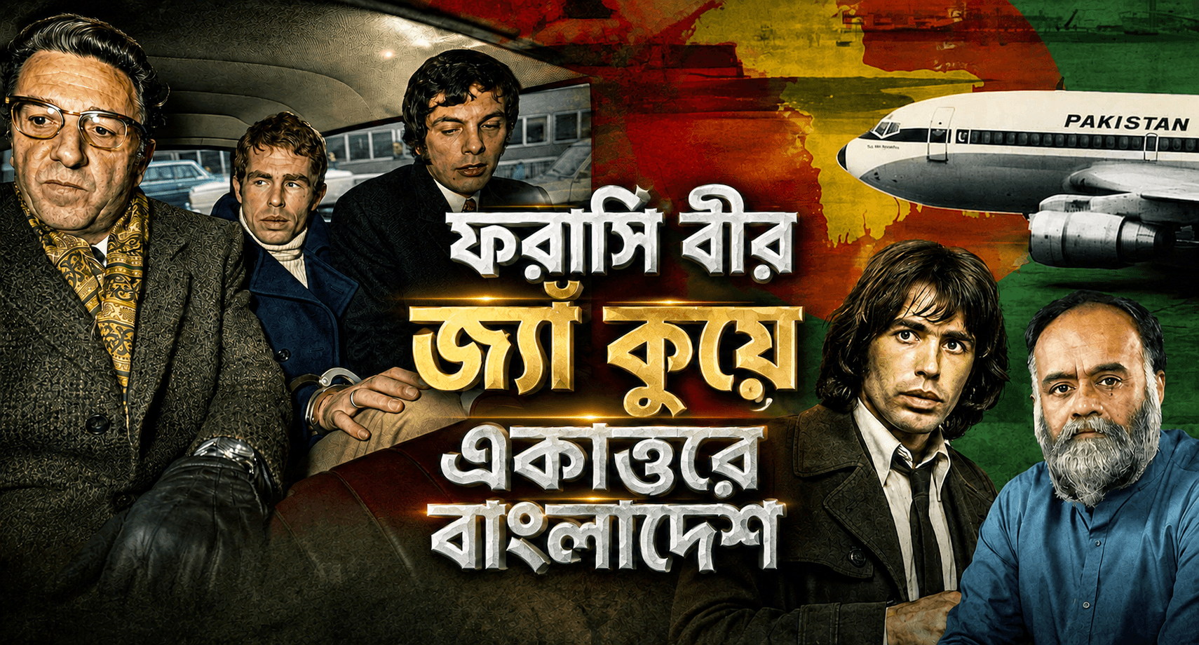 ফরাসি বীর জ্যাঁ কুয়ে – একাত্তরে বাংলাদেশের জন্য বিমান ছিনতাই করেছিলেন যিনি