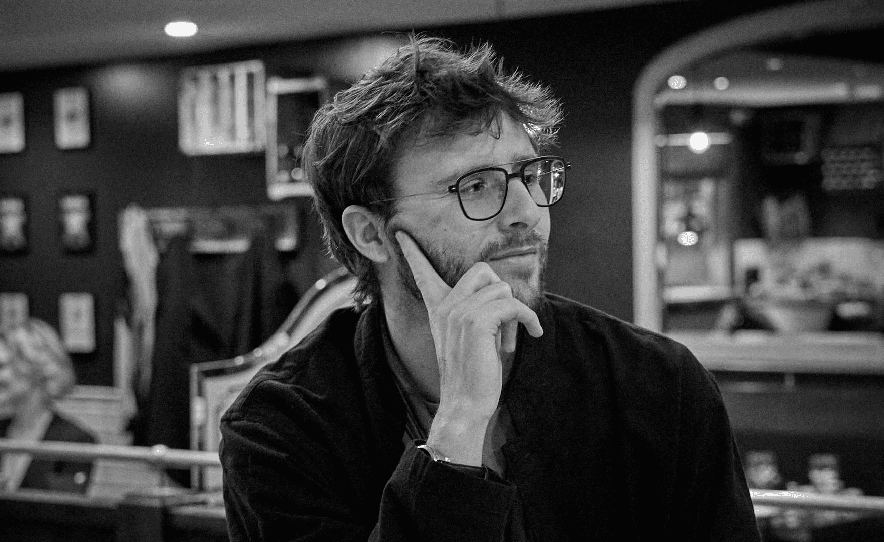 Portrait of Asian man